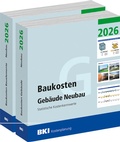 Bild: BKI Baukosten Geb&auml;ude + Bauelemente Neubau 2026 - Kombi Teil 1-2 - Rudolf M&uuml;ller Verlag