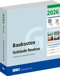 Bild: BKI Baukosten Geb&auml;ude Neubau 2026 - Teil 1 Geb&auml;ude - Rudolf M&uuml;ller Verlag