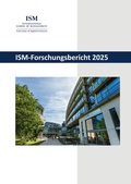 Cover: ISM-Forschungsbericht 2025 - BoD - Books on Demand