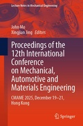 Cover: Proceedings of the 12th International Conference on Mechanical, Automotive and Materials Engineering - Springer