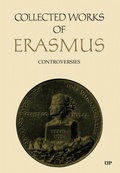 Cover: Collected Works of Erasmus - University of Toronto Press