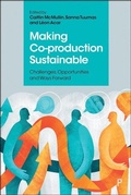 Cover: Making Co-production Sustainable - Policy Press