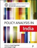 Cover: Policy Analysis in India - Bristol University Press
