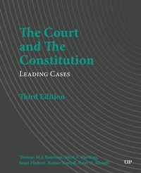 Enlarge image Cover: The Court and the Constitution - University of Toronto Press