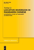 Cover: Locative Inversion in Mandarin Chinese - De Gruyter Mouton