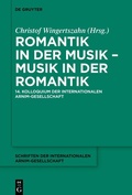 Cover: Romantik in der Musik - Musik in der Romantik - De Gruyter