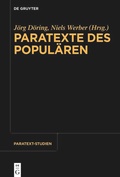 Cover: Paratexte des Popul&auml;ren - De Gruyter
