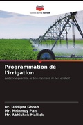 Cover: Programmation de l'irrigation - Editions Notre Savoir