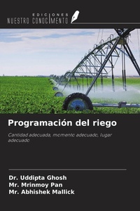 Enlarge image Cover: Programación del riego - Ediciones Nuestro Conocimiento