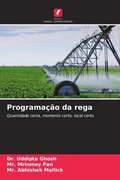 Cover: Programacao da rega - Edicoes Nosso Conhecimento