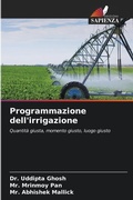 Cover: Programmazione dell'irrigazione - Edizioni Sapienza