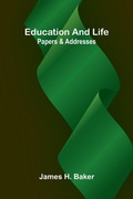 Cover: Education and life - ALPHA EDITION