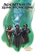 Cover: Agents of the Rune Stone Ring-The Ring at War (The Chronicles of Aarastad, #3) - Minor Profit Press