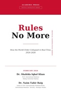 Cover: Rules No More - Dr Naim Tahir Baig