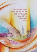 Cover: Jahreslosung 2027 - Andrea Sautter - Kunstblatt DIN A4 - Praxisverlag buch+musik bm gGmbH