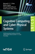 Cover: Cognitive Computing and Cyber Physical Systems - Springer