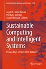 Cover: Sustainable Computing and Intelligent Systems - Springer