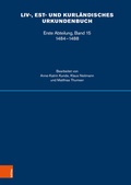 Cover: Liv-, Est- und Kurl&auml;ndisches Urkundenbuch - B&ouml;hlau