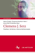 Cover: Clemens J. Setz - J.B. Metzler
