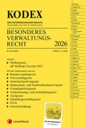 Cover: KODEX Besonderes Verwaltungsrecht 2026 - LexisNexis Verlag ARD ORAC GmbH