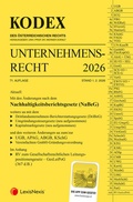 Cover: KODEX Unternehmensrecht 2026 - LexisNexis Verlag ARD ORAC GmbH
