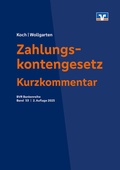 Cover: Zahlungskontengesetz - DG Nexolution