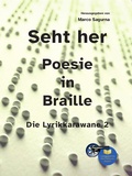 Cover: Seht her - Poesie in Braille - Kulturmaschinen Verlag