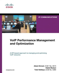 Enlarge image Cover: VoIP Performance Management and Optimization - Pearson