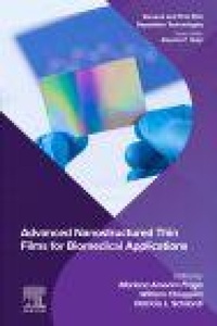 Enlarge image Cover: Advanced Nanostructured Thin Films for Biomedical Applications - Elsevier