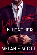 Cover: Lawless In Leather (The New York Saints, #3) - emscott enterprises