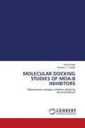 Cover: MOLECULAR DOCKING STUDIES OF MOA-B INHIBITORS - LAP Lambert Academic Publishing