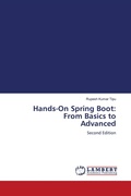 Cover: Hands-On Spring Boot: From Basics to Advanced - LAP Lambert Academic Publishing