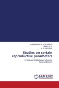 Cover: Studies on certain reproductive parameters - LAP Lambert Academic Publishing