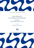 Cover: Elsa Morante e la storia del romanzo - Edizioni Di Storia E Letteratura