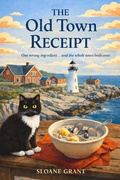 Cover: The Old Town Receipt: A Cozy Mystery - Verdant Quill Press