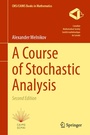 Cover: A Course of Stochastic Analysis - Springer