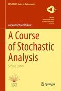 Cover: A Course of Stochastic Analysis - Springer