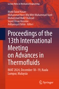Cover: Proceedings of the 13th International Meeting on Advances in Thermofluids - Springer