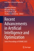 Cover: Recent Advancements in Artificial Intelligence and Optimization - Springer