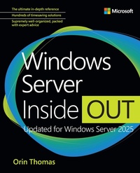 Enlarge image Cover: Windows Server Inside Out - Addison Wesley