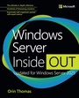 Cover: Windows Server Inside Out - Addison Wesley