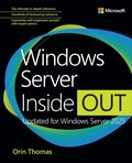 Cover: Windows Server Inside Out - Addison Wesley