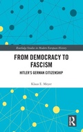 Cover: From Democracy to Fascism - Routledge
