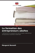 Cover: La formation des entrepreneurs adultes - Editions Notre Savoir