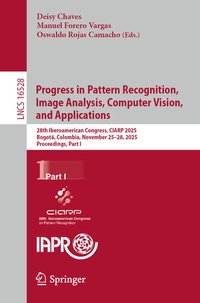 Enlarge image Cover: Progress in Pattern Recognition, Image Analysis, Computer Vision, and Applications - Springer