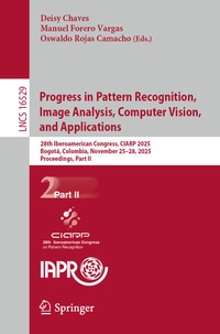 Enlarge image Cover: Progress in Pattern Recognition, Image Analysis, Computer Vision, and Applications - Springer