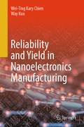 Cover: Reliability and Yield in Nanoelectronics Manufacturing - Springer