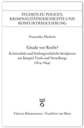 Cover: Gnade vor Recht? - Vittorio Klostermann Verlag