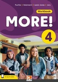 Cover: MORE 4 (Lehrplan 2023), Workbook + E-Book - Helbling