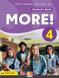 Cover: MORE 4 (Lehrplan 2023) Student's Book + EB - Helbling
